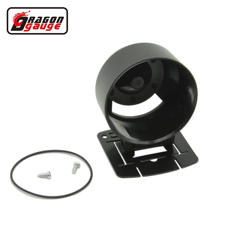 EPMAN CV52-BK Universal 2 Gauge Pod 52mm Gauge Cup Car Mount Holder Plastic Single Auto Car Meter Pods Dash Pod Mount Bracket