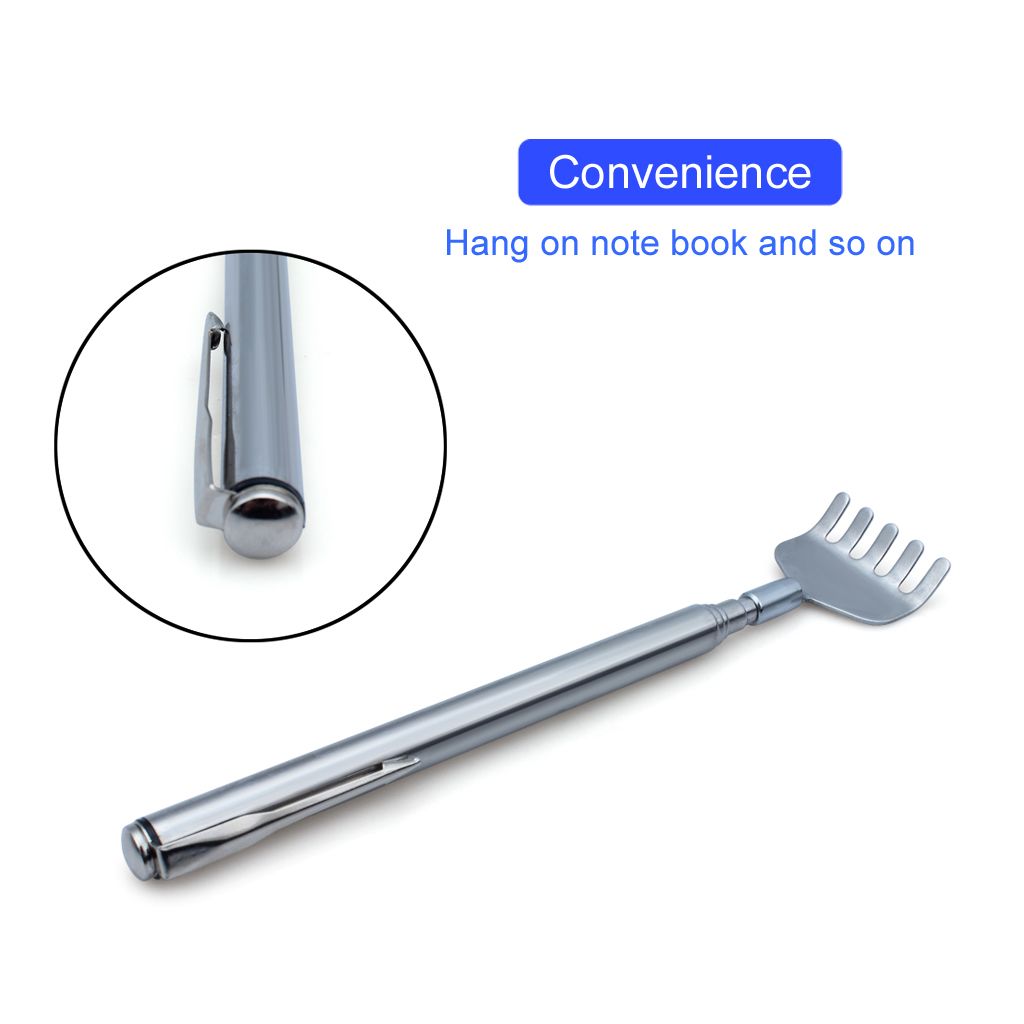 Back Scratcher Extensible Full Body Massager Stainless Telescopic Back