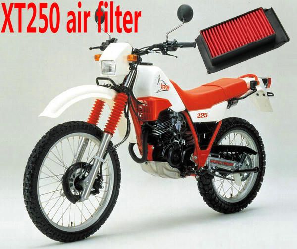 XG250 Tricker Artudatech cartucho OEM y sistema de filtro de aire de repuesto para Yamaha XT250 Magician/Serow 250 Filtro de aire para motocicleta