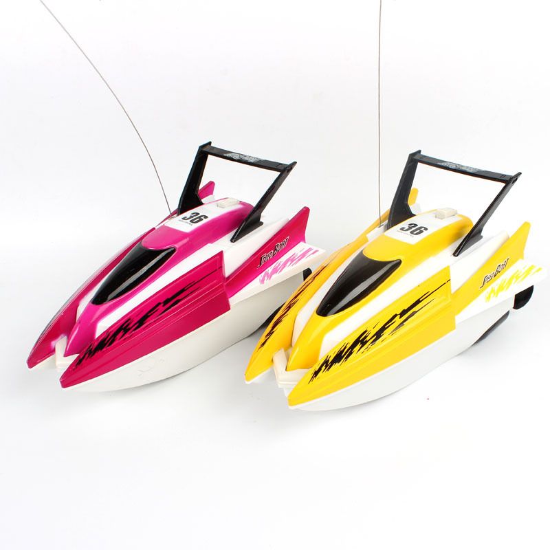 pink rc boat
