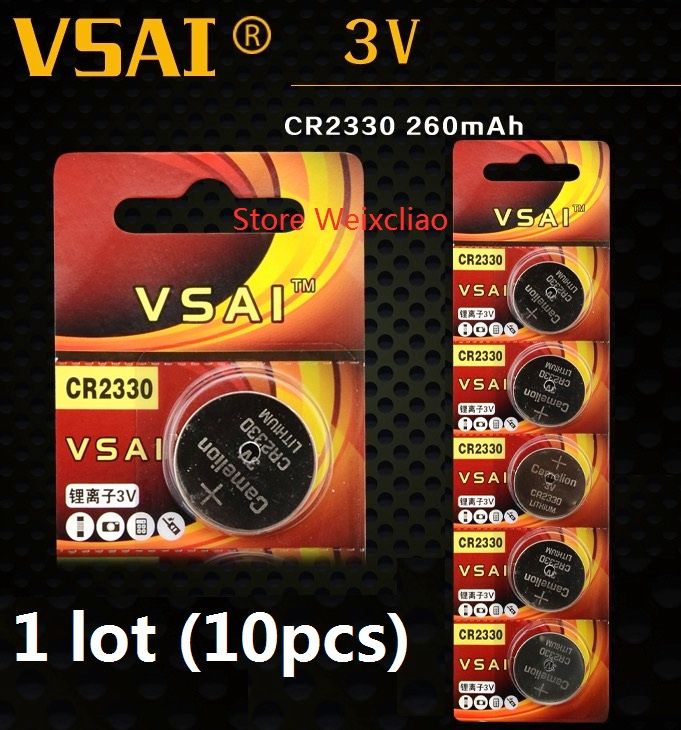 1 Cr2330 3v Lithium Li Ion Button Cell Battery Cr 2330 3 Volt Li Ion Coin Batteries Vsai Yuasa Battery A23 Battery From Weixcliao1 15 48 Dhgate Com
