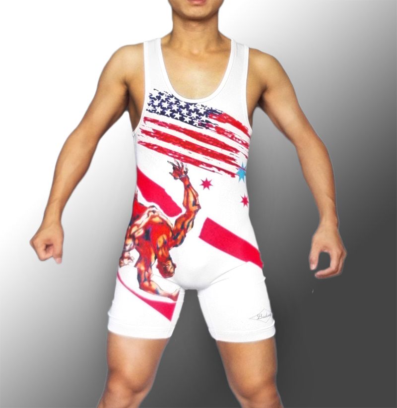 crazy wrestling singlets