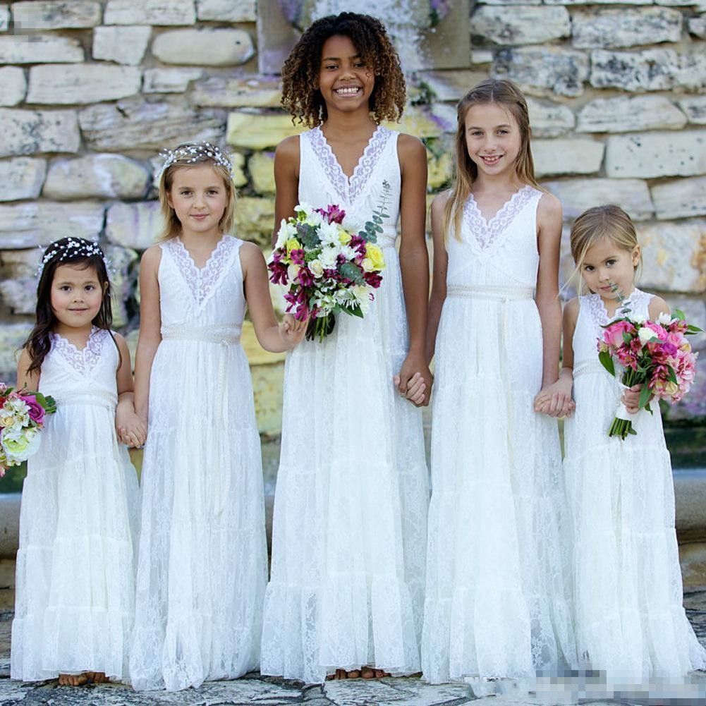 bohemian junior bridesmaid dresses