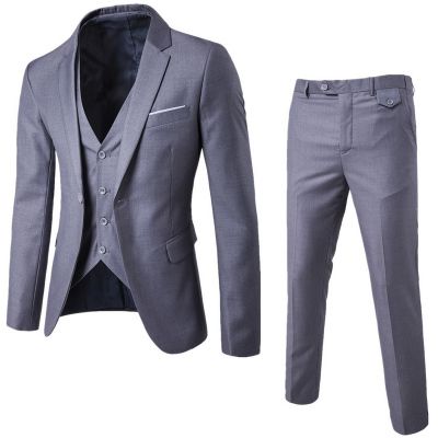 2017 neue Ankunfts-Mann-Anzug nehmen passende klassische Männer-Klagen gute Qualität Hochzeitsanzüge für Männer 3 Stück (Jacket + Pant + Vest)