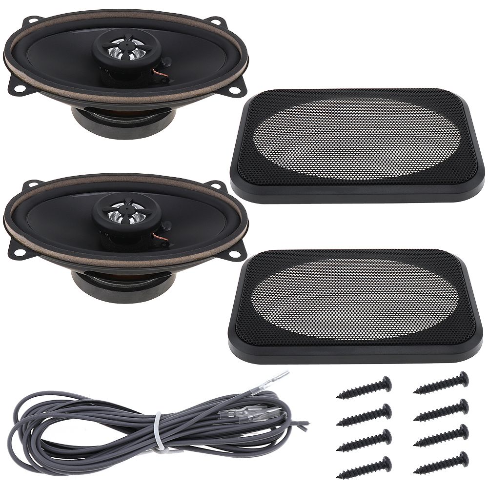 2x HiFi 6Inch 120W Car Coaxial Speaker Audio Stereo Full Range Speaker 12V 90dB