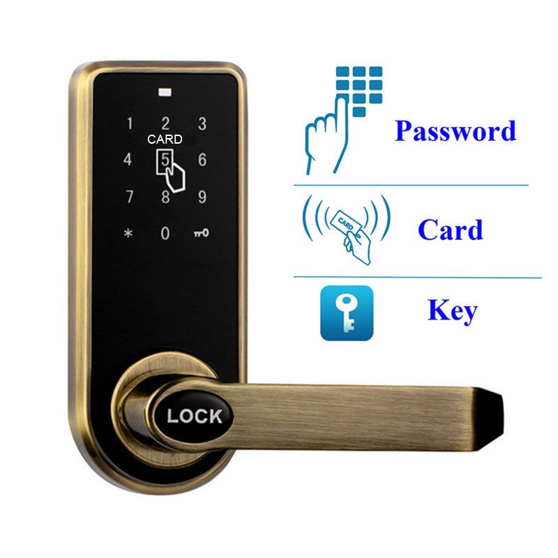 keyless electronic digital door lock