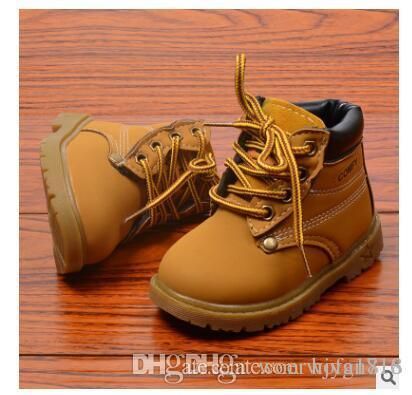 Toddler Children Baby Boys Girls Kids Winter Warm Martin Boots Snow Casual Shoes