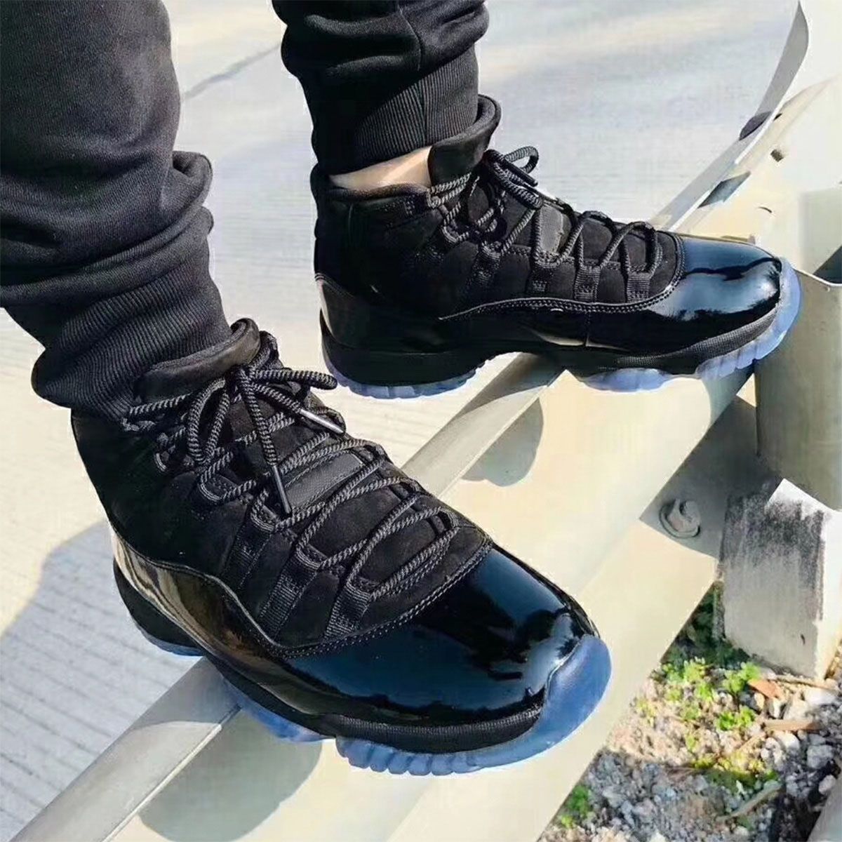 cap and gown 11s on feet