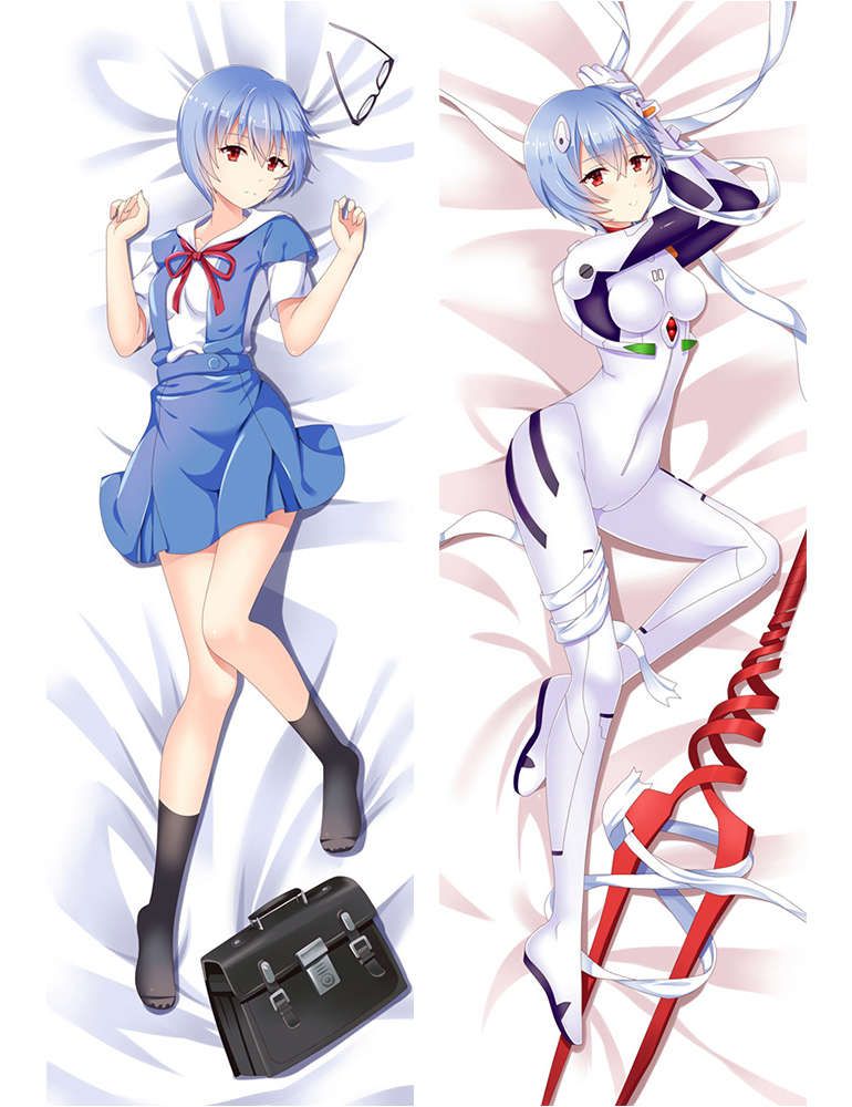 Cirnos Store Neon Genesis Evangelion Anime Characters Ayanami Rei Pillow Cover Makinami Souryuu Asuka Eva Body Pillowcase Dakimakura From Animefans 22 12 Dhgate Com
