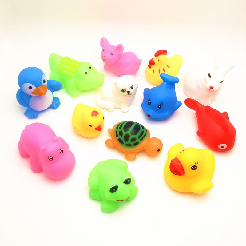 mini rubber animals