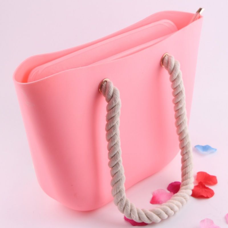 rubber tote bolsa