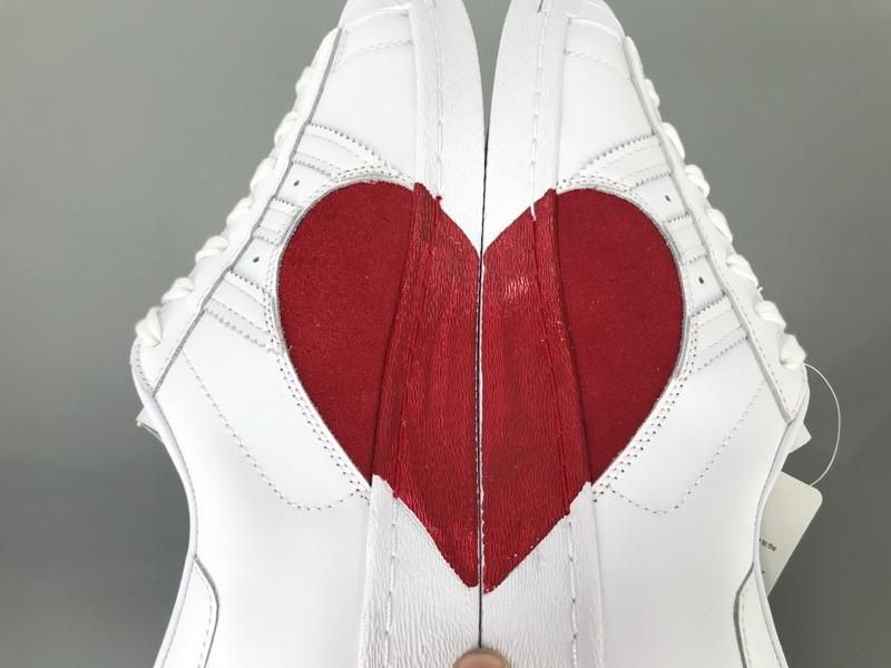 superstar 80s half heart shoes