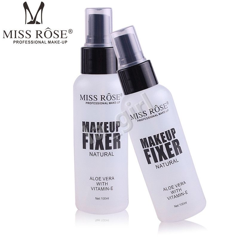 100ML Profesional Maquillaje Fijador Agua Vitamina E Humectante Natural con Frosted Bottle Face Spray de larga duración Maquillaje 100ML Profesional Maquillaje Fijador Agua Vitamina E Humectante Natural con Frosted Bottle Face Spray de larga duración Maquillaje