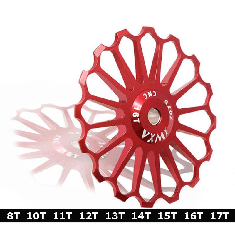 1X 13T Bike Rear Derailleur Bicycle Derailleur Guide Roller Ceramic Jockey Wheel