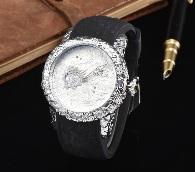 engraved invicta watch