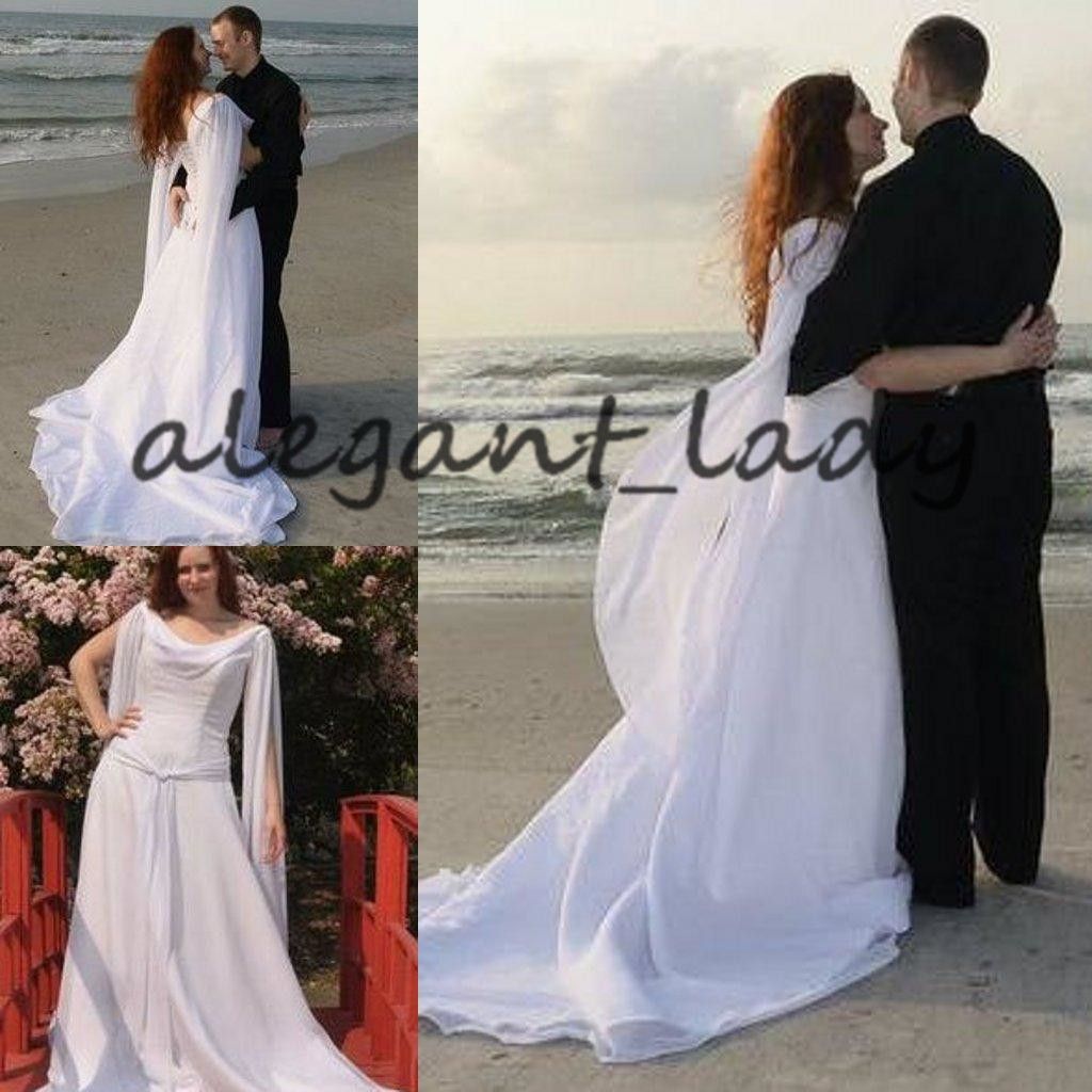 vintage celtic wedding dress