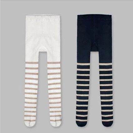 baby girl silver tights