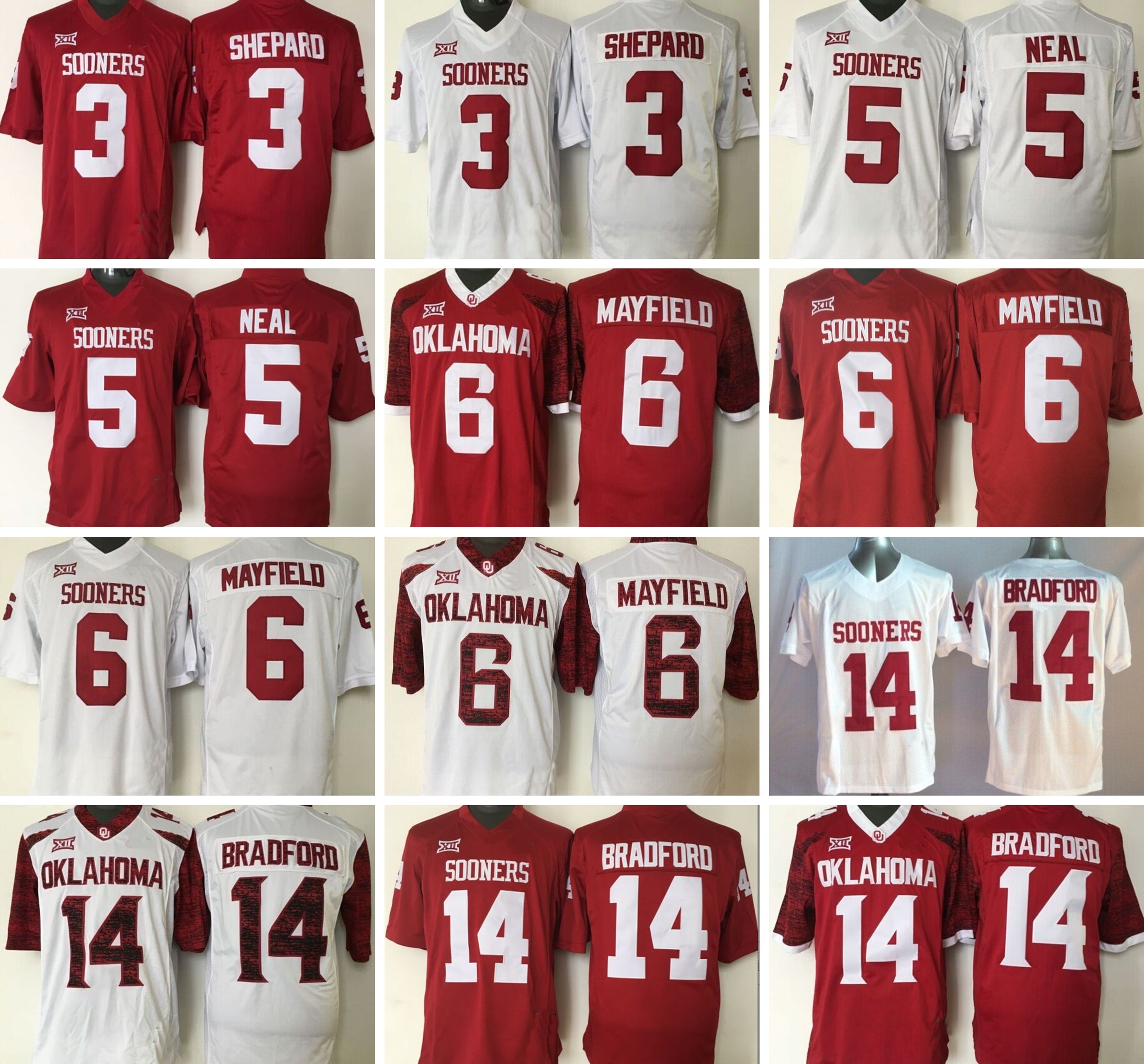 sam bradford ou jersey