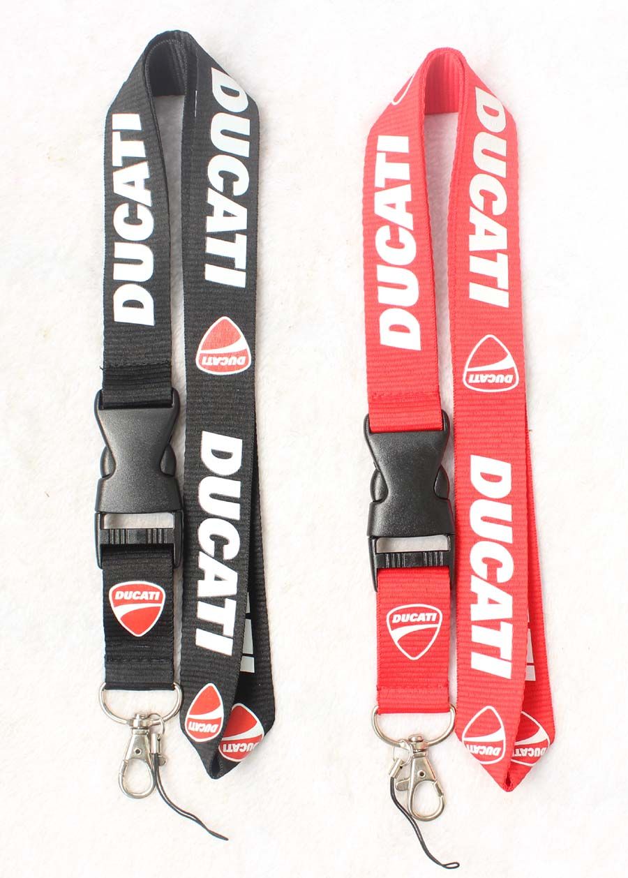 Ducati Schlüsselband rot NEU
