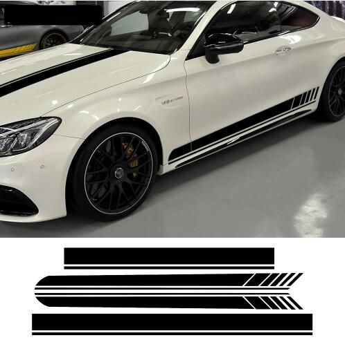 Grosshandel Edition 1 Side Racing Streifen Hood Dach Aufkleber Aufkleber Fur Mercedes Benz C63 Amg Coupe W205 C200 C250 C300 Schwarz Gelb Von Ldyou1990 22 32 Auf De Dhgate Com Dhgate