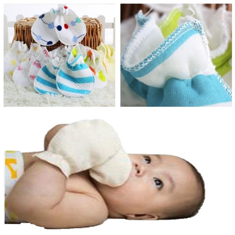 newborn hand gloves