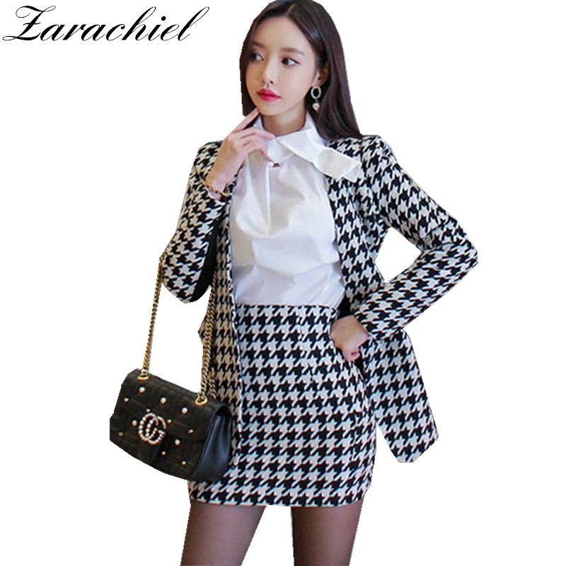 women's pencil skirt and blazer suit