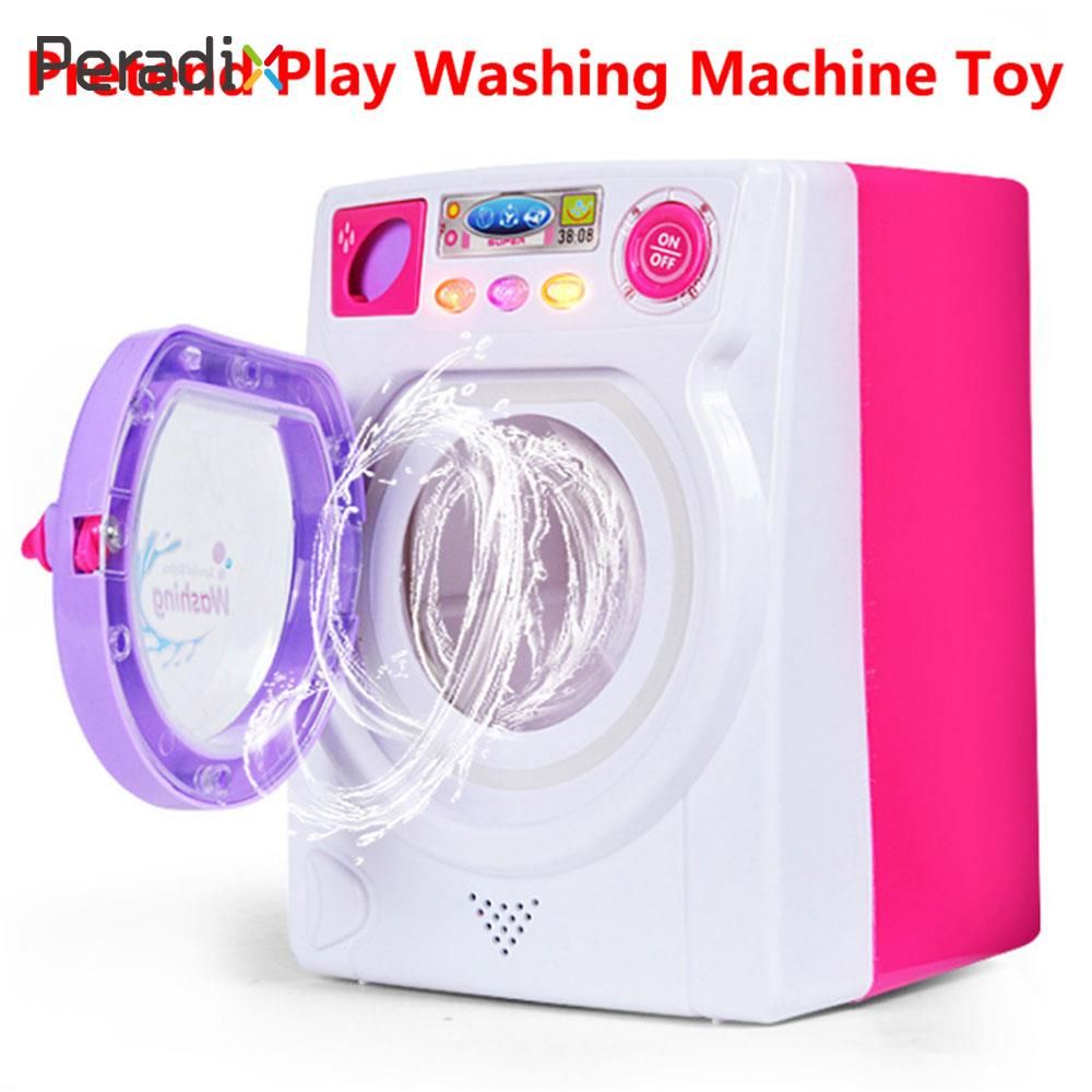 pink toy washing machine