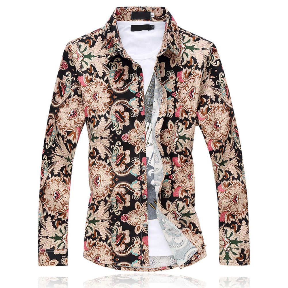 Acheter Chemises Casual Homme Belle Augmentation Dans La Mode De Conception Sociale Slim Fit Vetements Chemises A Manches Longues Plus La Taille Vetements De 37 69 Du Beenni Fr Dhgate Com