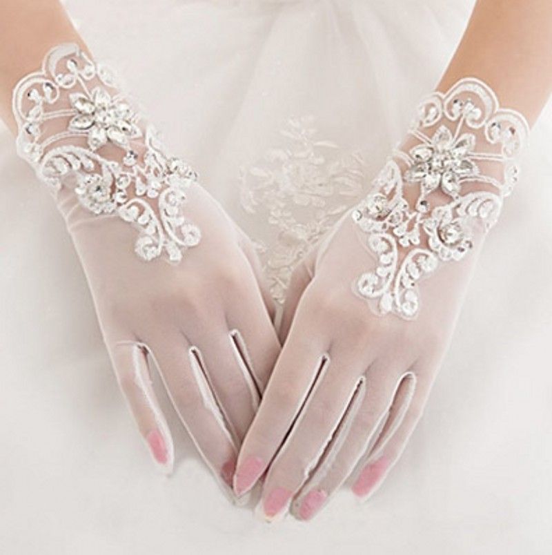 wedding gloves