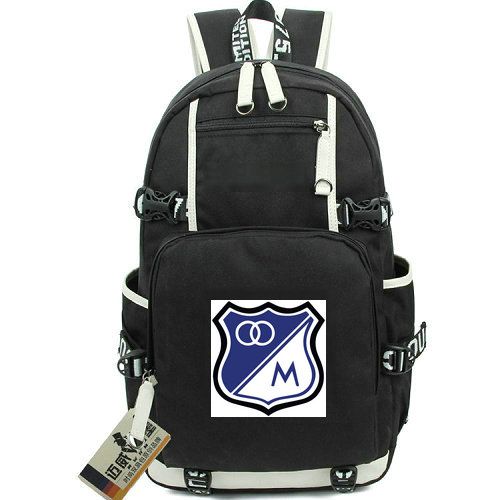 Mochila fuerte Paquete de día de Bogotá Bolso de escuela del club de fútbol Mochila