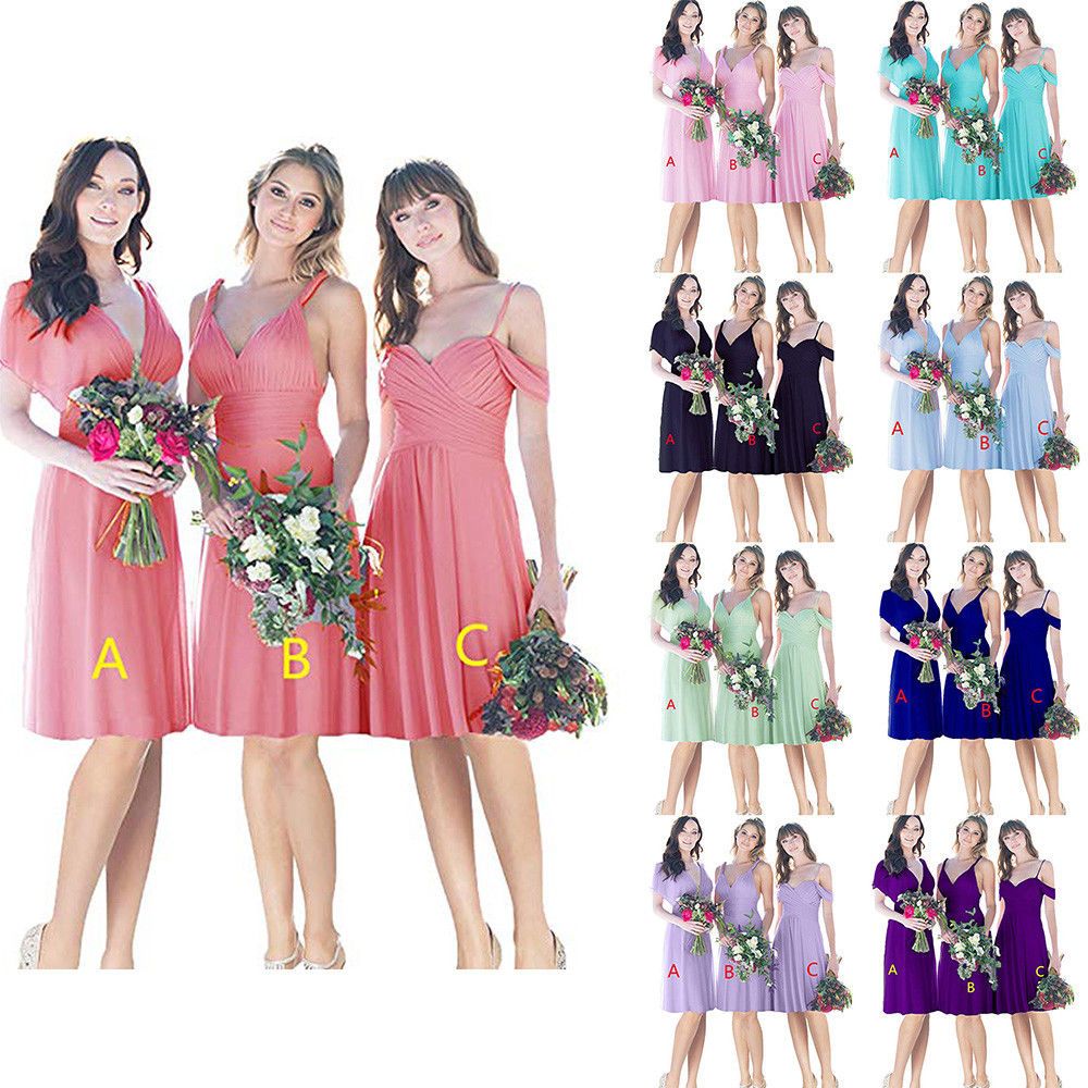multi style bridesmaid dresses