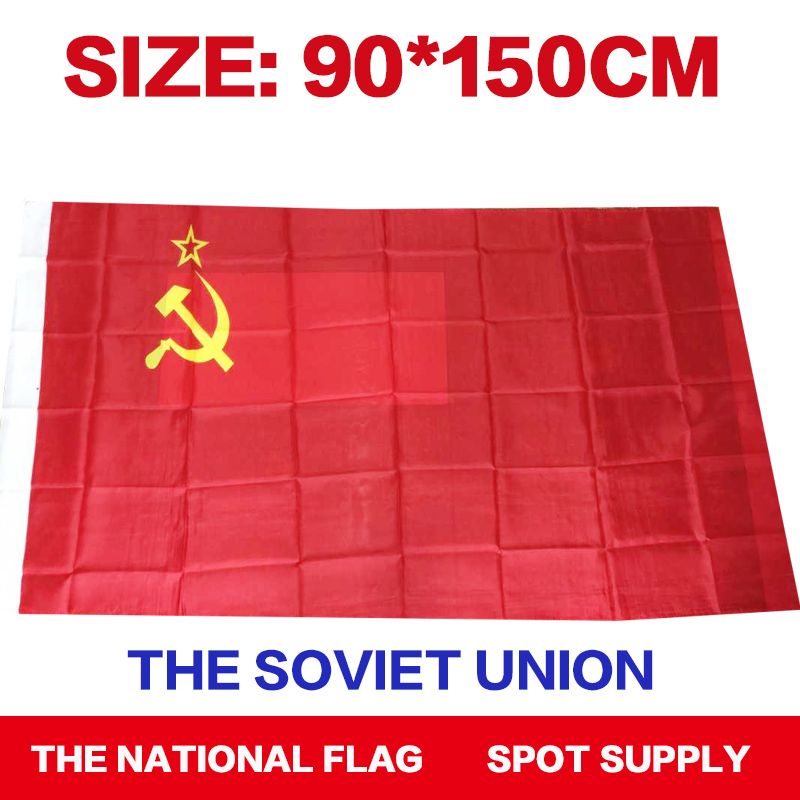 Satin Al 2018 Sovyetler Birligi Bayragi Rusya Bayragi 90x150 Cm El Polyester Bayrak 3x5 Ft Tl29 7 Tr Dhgate Com