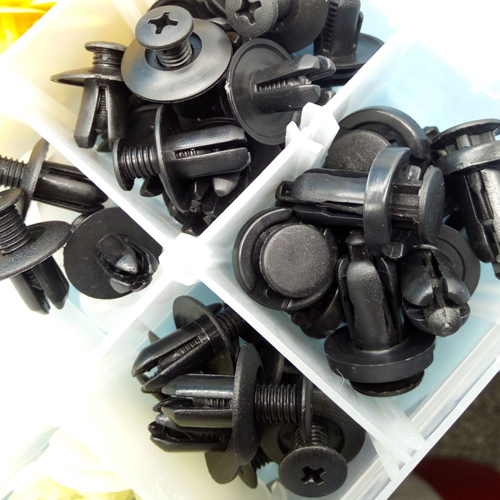 310Pcs Mixed Auto Fastener Car Door//Bumper//Fender Liner Plastic Rivet Fixed Clip