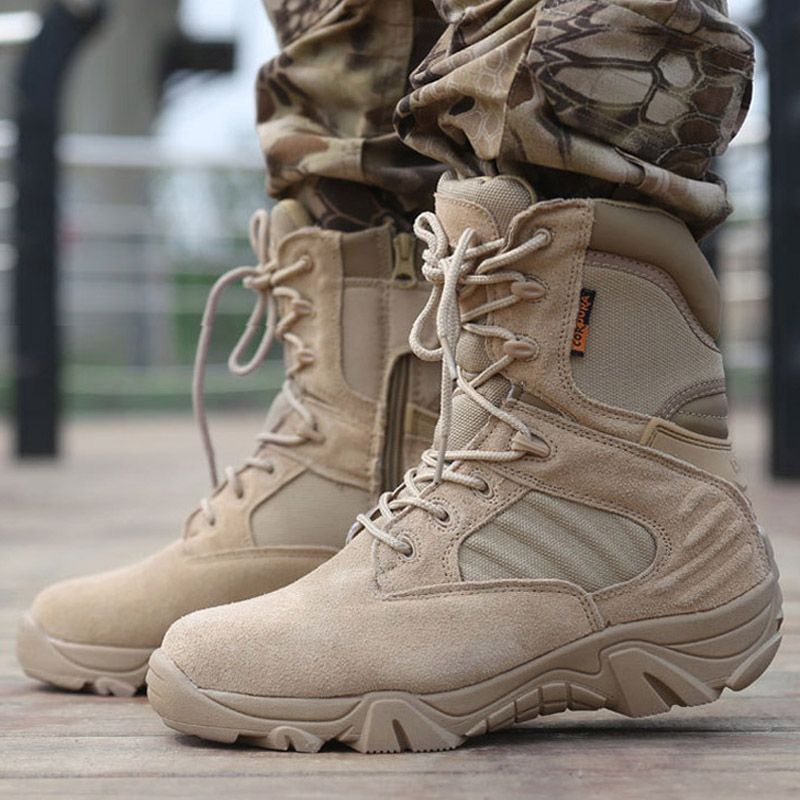Delta Tactical Boots Hombre Desert Camouflage Tactical Boots Hombre Outdoor Army Botas Militares Masculino Calzado Deportivo Hombre De 30,29 € |