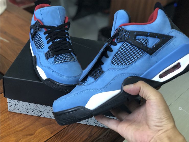 cactus jack 4s size 13