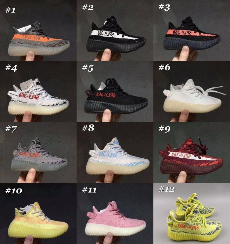 Compre Zapatos De Bebé Para Niños Kanye West SPLY 350 Zapatos Boost V2  Niños Zapatos Deportivos Niños Chicas Zapatillas Negro Rojo Crema Blanco  Zebra A 48,84 € Del Justdoit_shoes | DHgate.Com