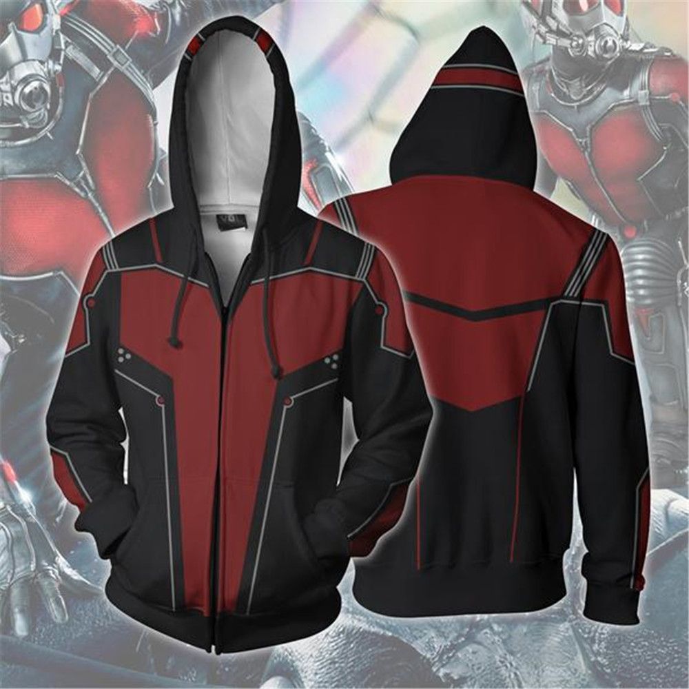 Avengers 3 Infinity War Ant-Man hoodie Sweatshirt Cosplay Costume coat jacket