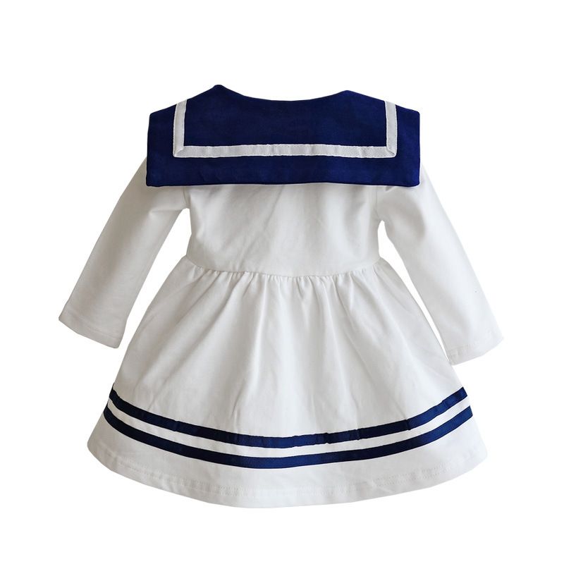 girls navy suit
