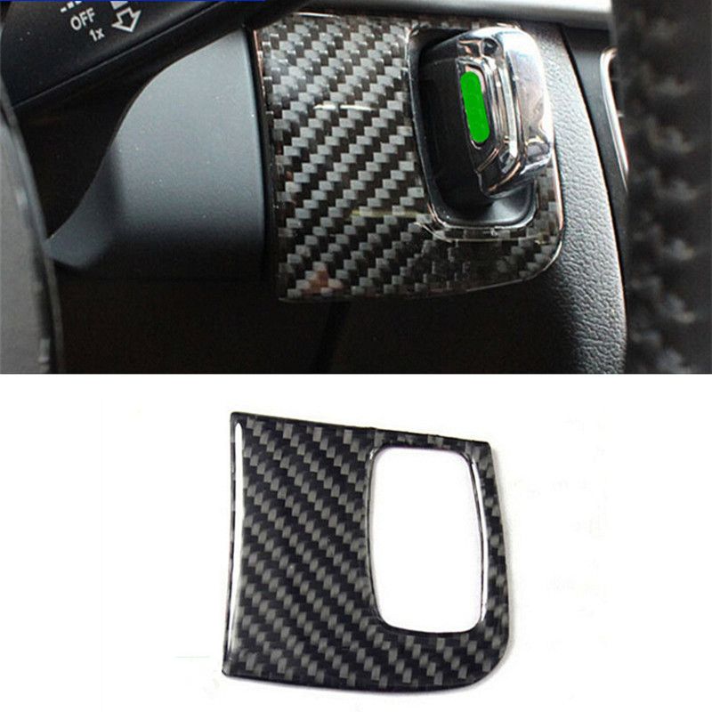 For Audi A4 B8 Carbon Fiber Center Console Key Hole Decoration Cover Trim Interior Accessories Car Styling Sticker Car Interior Accessories India Semi