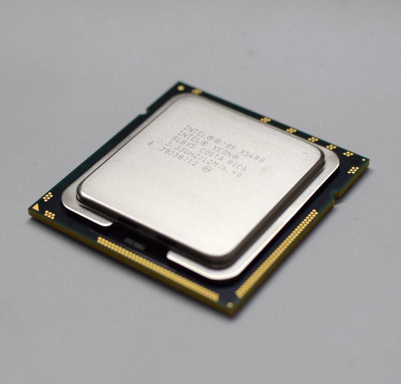 Lot of 2 Intel Xeon X5680 SLBV5 3.33 GHz 12MB 3200MHz LGA1366 CPU Processor