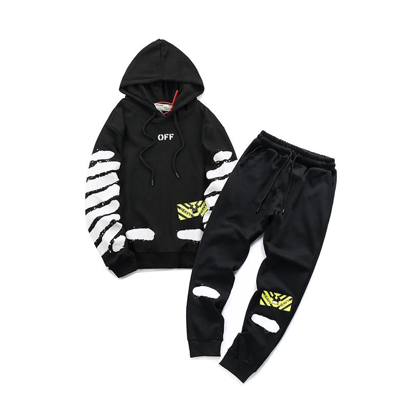 off white jogging suit