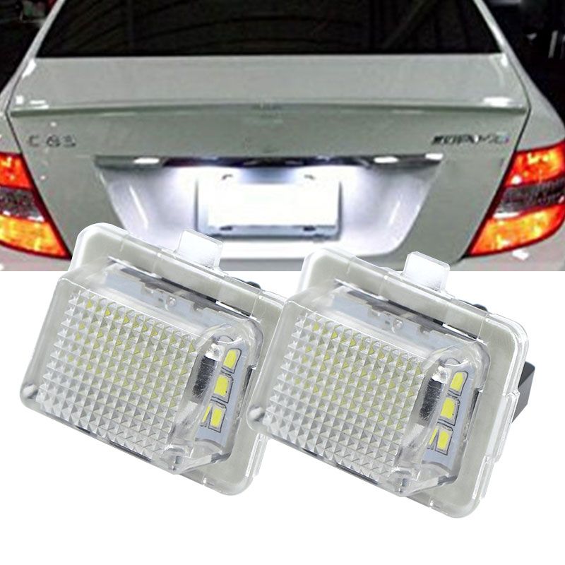 w204 license plate bulb
