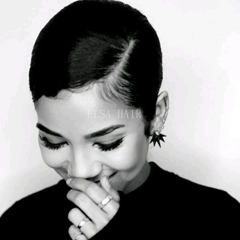 Short Bob Cuts Full Hair Lace Wig For Black Women Human Short Hair