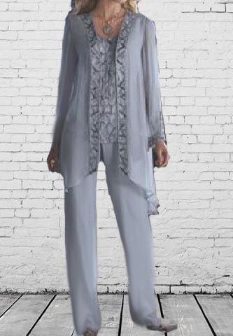 3 piece pant suit for wedding