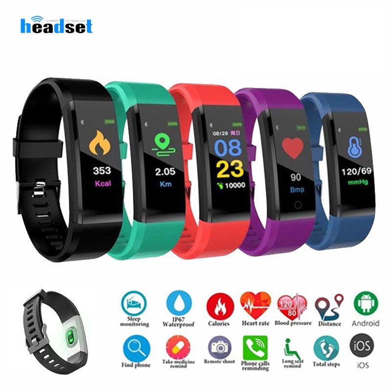 smart band with heart rate monitor
