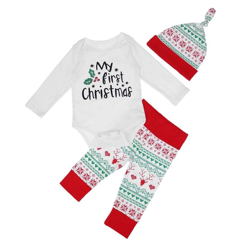 my first christmas newborn