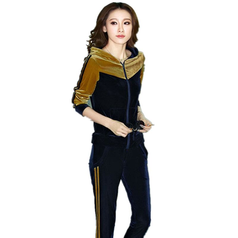 velour leisure suits womens