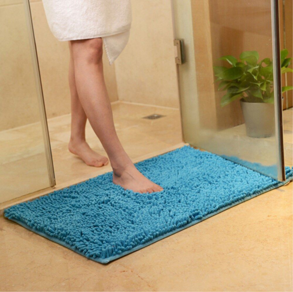 2020 Household Doormat Chenille Bath Mat Soft Absorbent Rugs Non