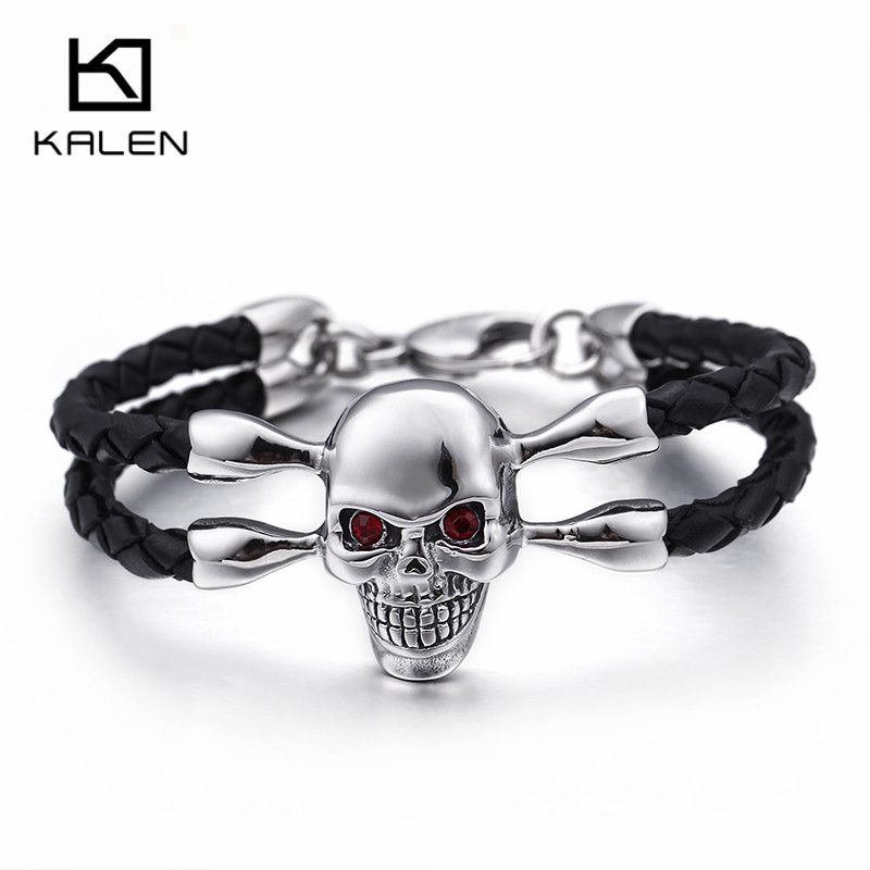 skull rope bracelet