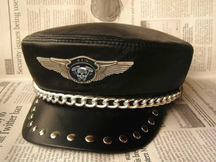 biker hat
